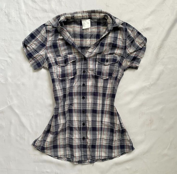 Kemeja Flanel Slim-Retro